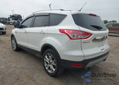 2014 Ford Escape Titanium z USA, uszkodzony, nr VIN 1FMCU0J97EUD78780